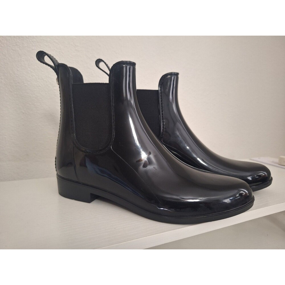 Marc Fisher Womens Rainy Rain Boot Black Size 7 M